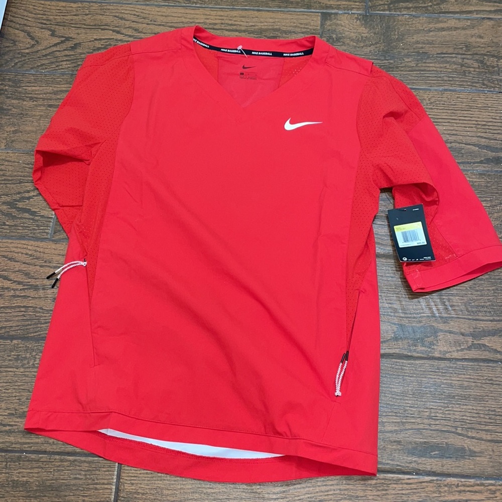 NIKE Men's Stock 3/4 Sleeve Hot Jacket